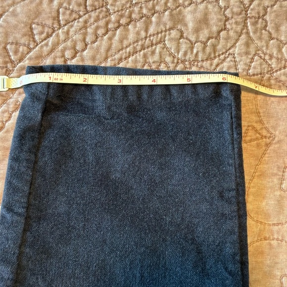 Navy Denim & Co. Regular Soft Stretch Velvet Straight Leg Pant - Picture 9 of 9